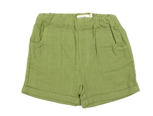 Lil Atelier sage shorts